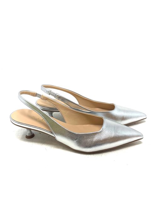 Slingback donna laminata IL LACCIO | 894R002CHARMARGENTO